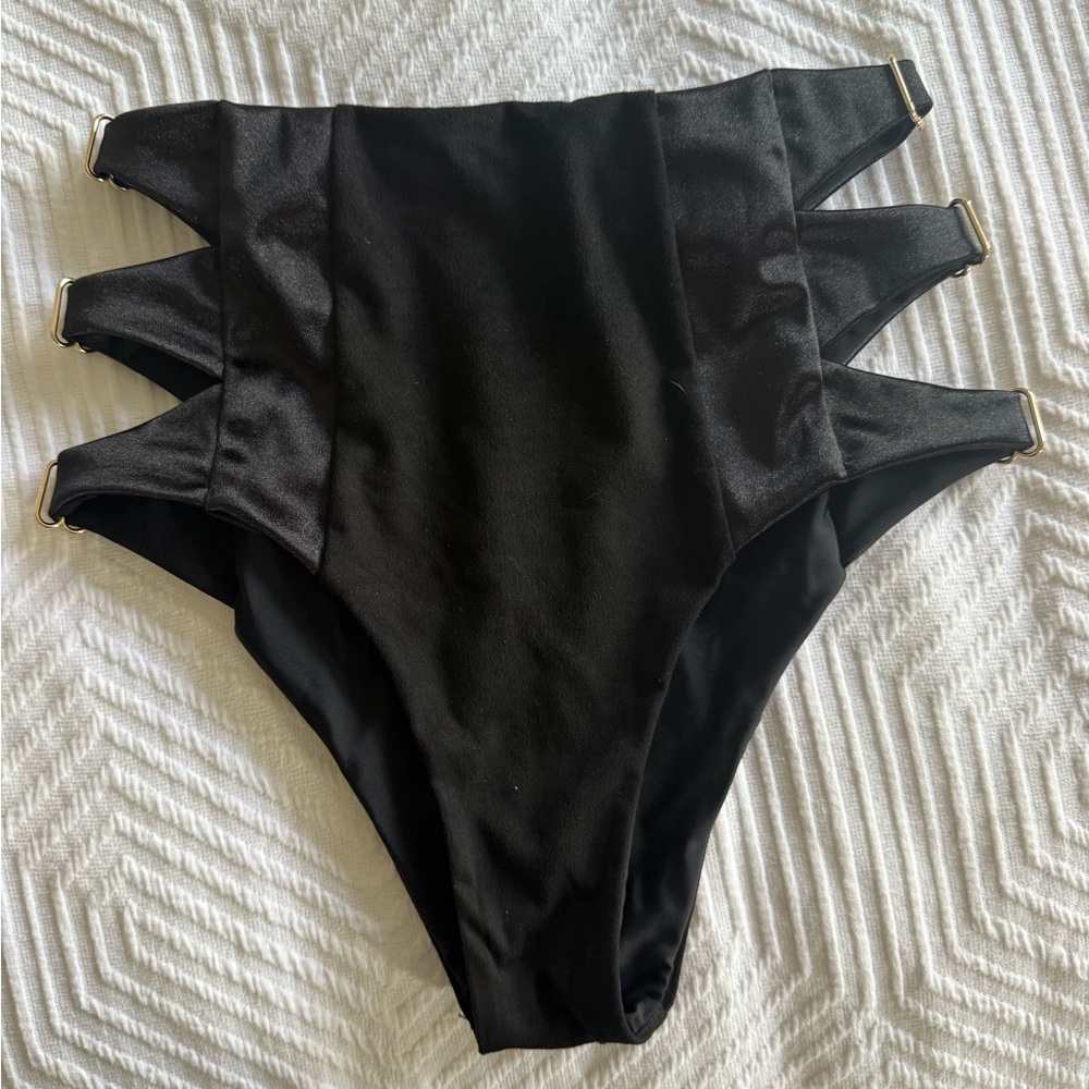 CXIX Aphrodite High Waisted Pole Bottoms Black Size XS